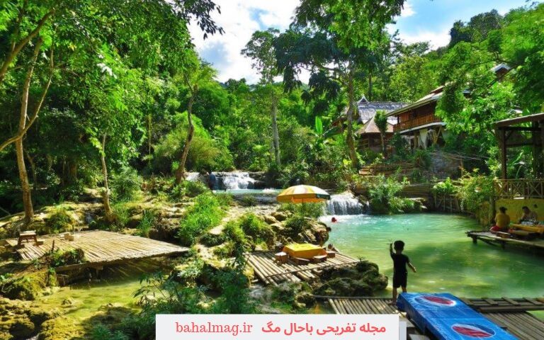 آبشارهای کوانگ شی در لائوس