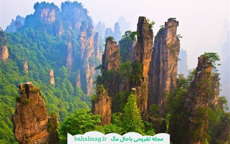پارک ملی ژانگجیاجی ولینگ یانگ
