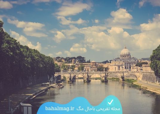 تصویر زیبا از شهر رم در ایتالیا