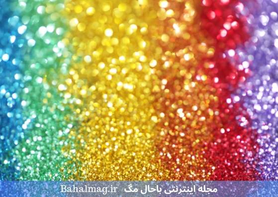 رنگ های شیشه ای جذاب