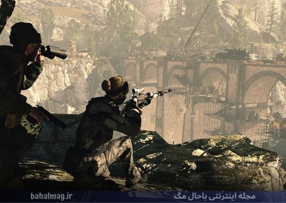 شلیک 2 نفره از بازی sniper 4