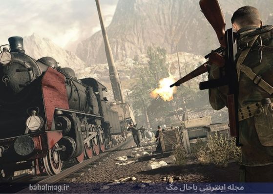 شلیک در بازی sniper 4