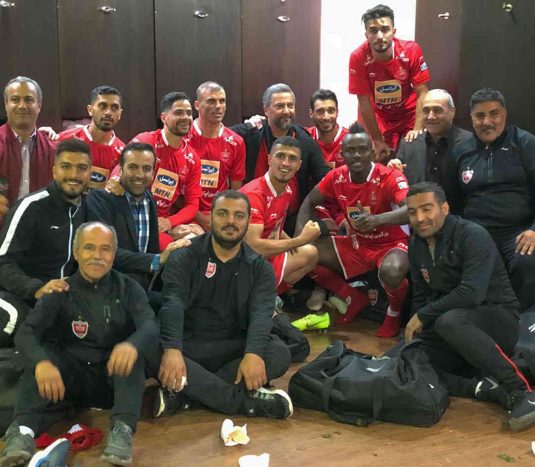 بازیکنان یکدل پرسپولیس