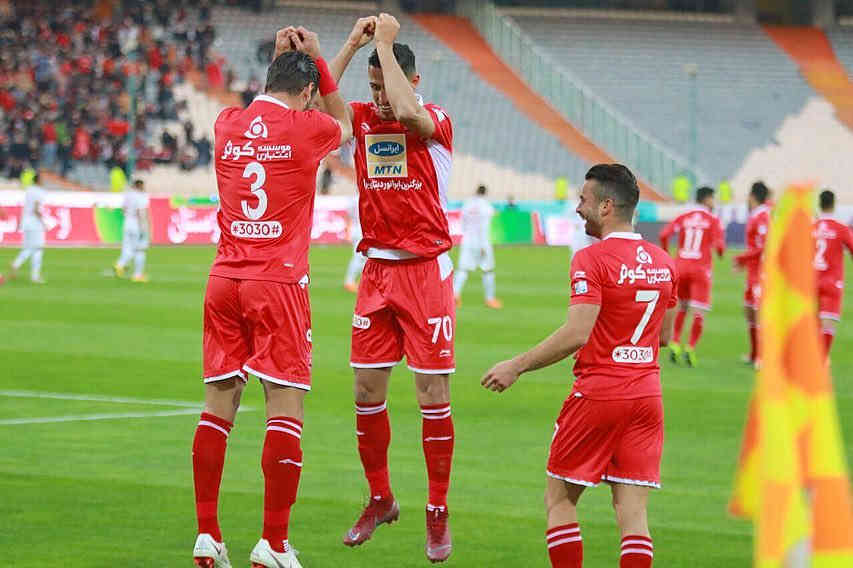خوشحالی دیدنی بعد گل