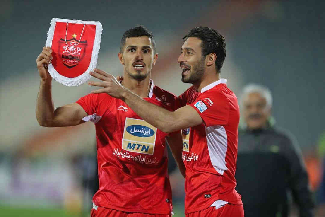علیپور وشجاع و پرچم پرشپولیس