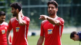 درگیری دو بازیکن پرسپولیس