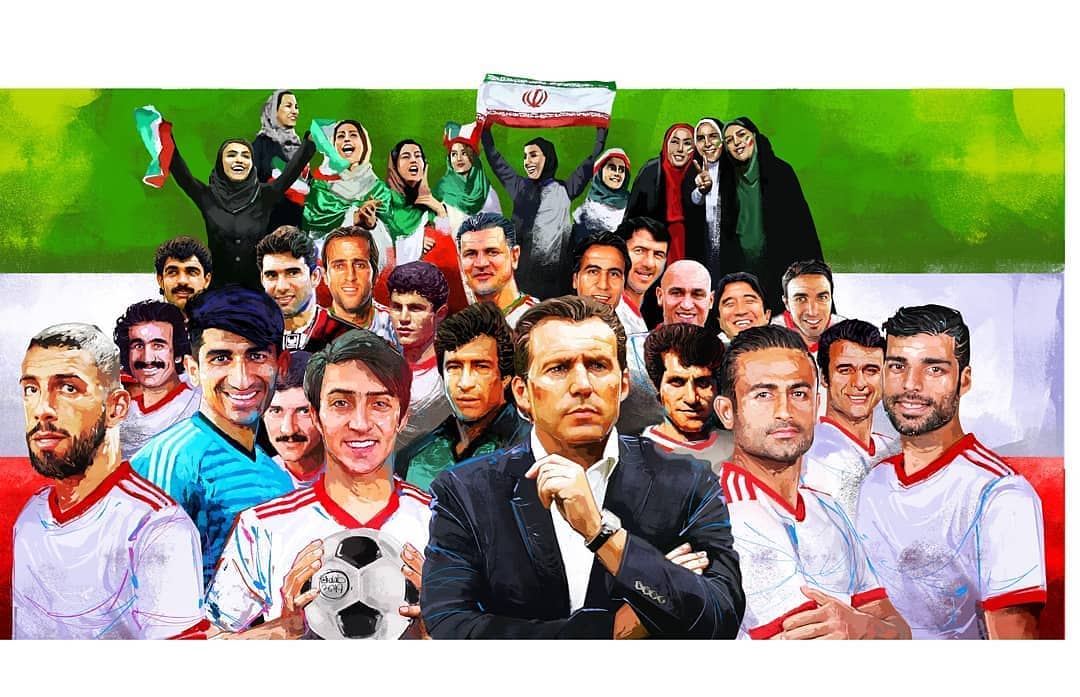 عکس زیبای طراحی شده به مناسب حضور زنان در ورزشگاه