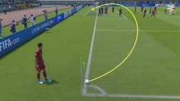 ویدیو آموزش گل کردن کرنر به صورت مستقیم در FIFA 2020