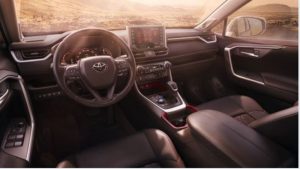 طراحی داخلی تویوتا RAV4 2020