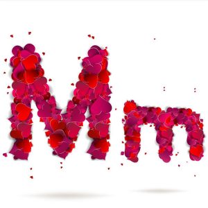 عکس پروفایل m زیبا