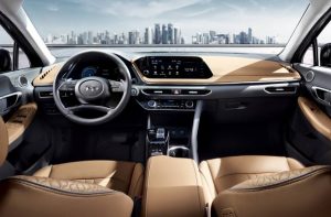 تصاویر داخلی Sonata Hybrid هیوندا