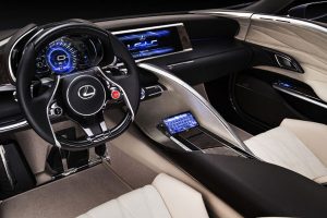 تصاویر داخلی لکسوس LC F 2020
