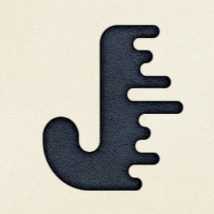 حرف j زیبا هنری و خاص
