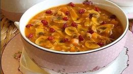 طرز-تهیه-سوپ-جو-و-قارچ