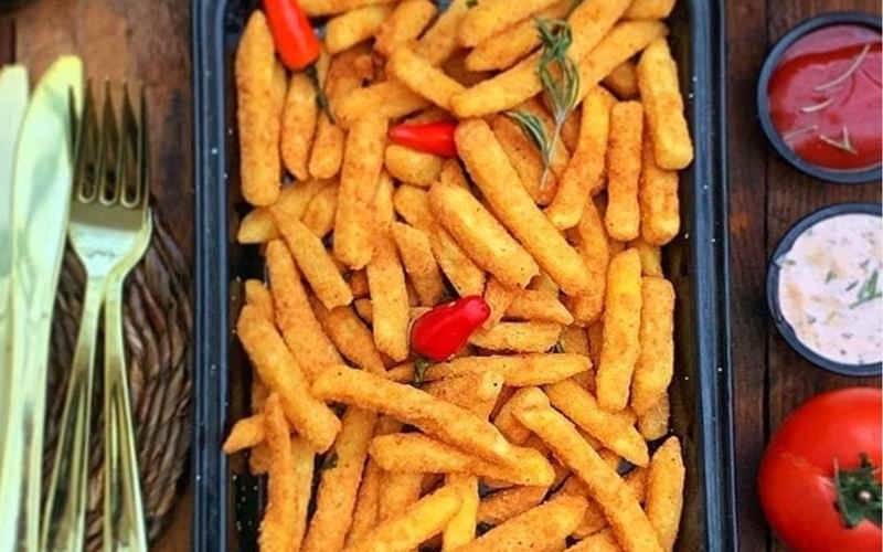 طرز تهیه سیب زمینی سوخاری