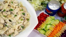 طرز-تهیه-فتوچینی-با-قارچ-و-مرغ
