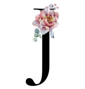 عکس هنری حرف j برای پروفایل