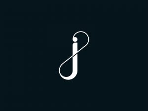 عکس پرفایل حرف j مشکی و سفید
