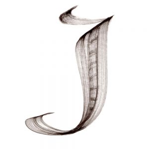 عکس پروفایل حرف j هنری