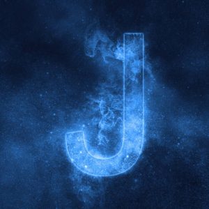 عکس پروفایل حرف j آبی