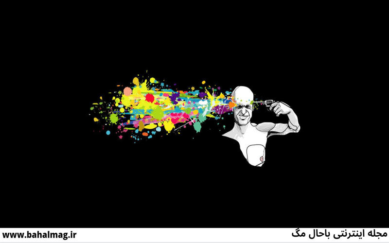 عکس پروفایل خطر مرگ زیبا با زمینه ی مشکی