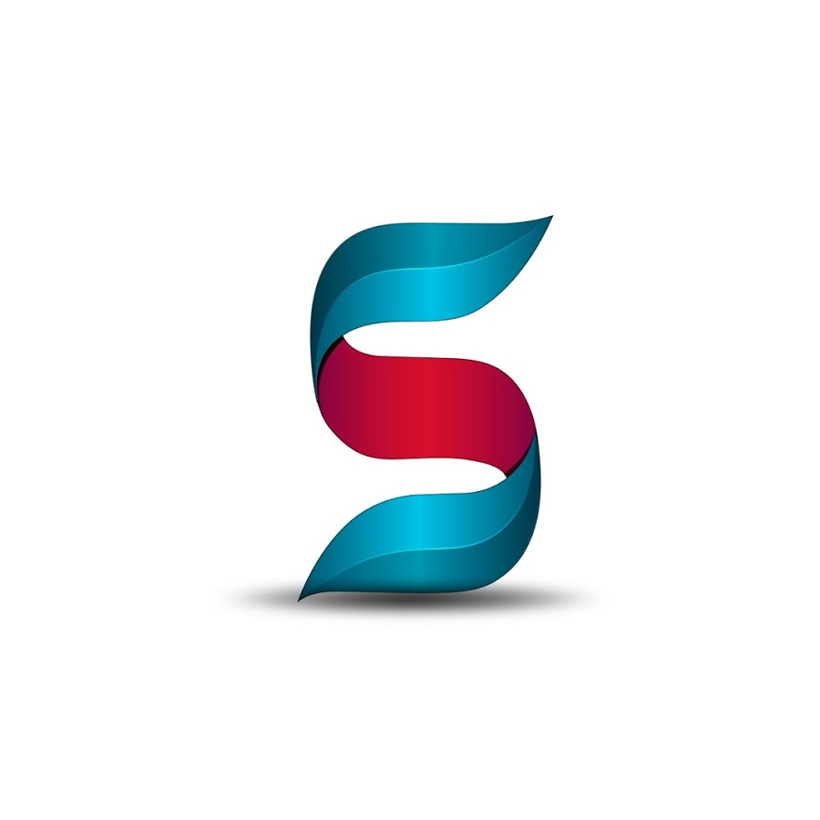پروفایل s شکسته با رنگ آبی و سبز دیدنی