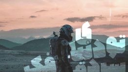 عکس نوشته تو دنیای سردم به تو فکر کردم