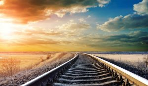 عکس پروفایل ریل قطار زیبا
