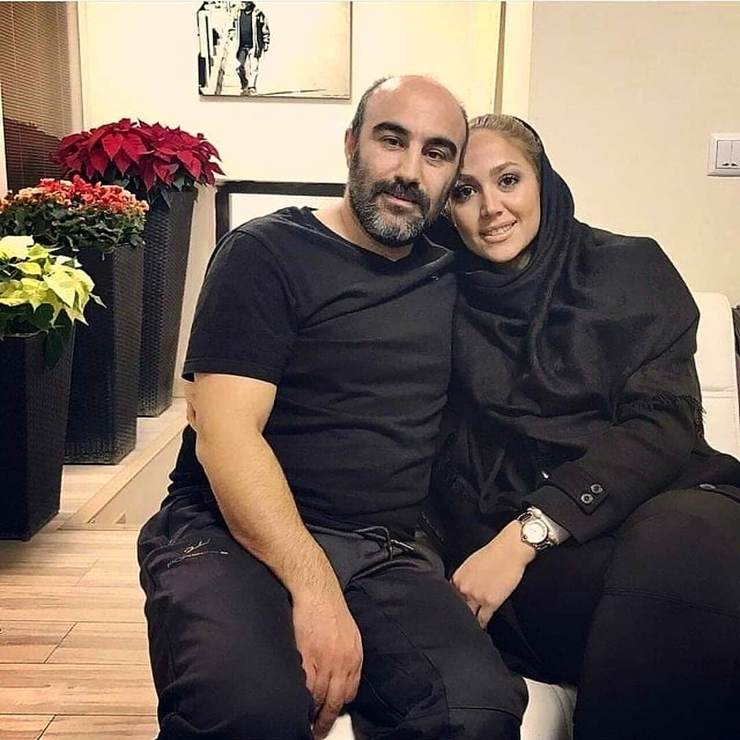 عکس جالب محسن تنابنده در کنار همسرش