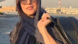 عکس جالب مهتال کرامتی در فردوگاه با عینک