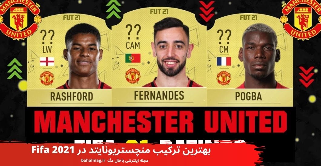 بهترین ترکیب منچستریونایتد در Fifa 2021
