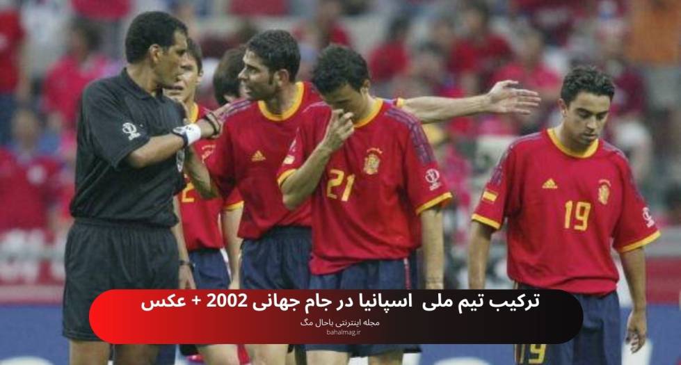 ترکیب تیم ملی اسپانیا در جام جهانی 2002