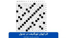 اثر ایوان تورگنیف در جدول