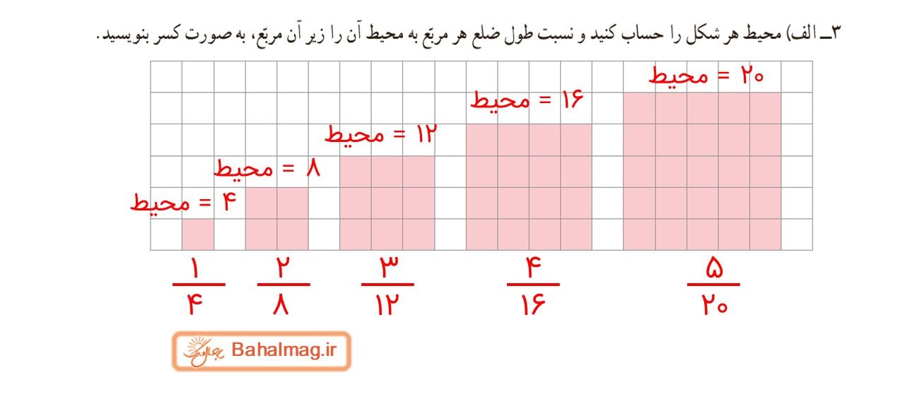 جواب صفحه 110 و 111 ریاضی ششم قسمت سوم