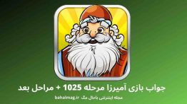 جواب بازی آمیرزا مرحله ۱۰۲۵