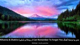 متن و ترجمه آهنگ Can Remember To Forget You