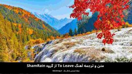 متن و ترجمه آهنگ To Leave