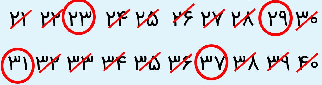 جواب صفحه ۲۸ ریاضی هشتم