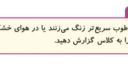 سوال جمع آوری اطلاعات صفحه ۱۳ علوم پنجم