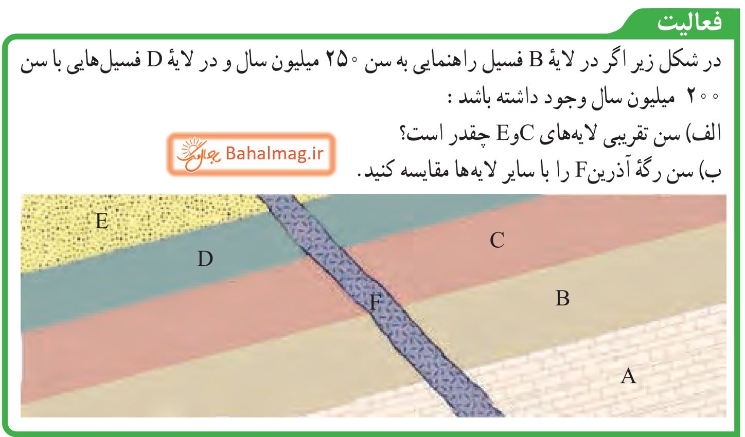 فعالیت صفحه 81 علوم پایه نهم قسمت 1