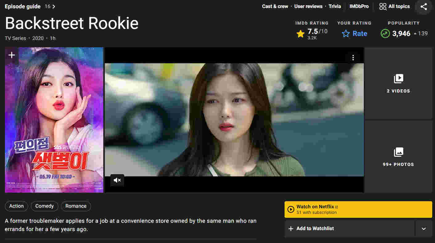 مشخصات IMDB سریال فروشگاه ست بیول تازه کار