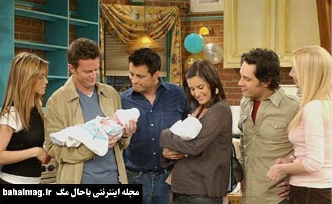 عکس های بازیگران سریال فرندز