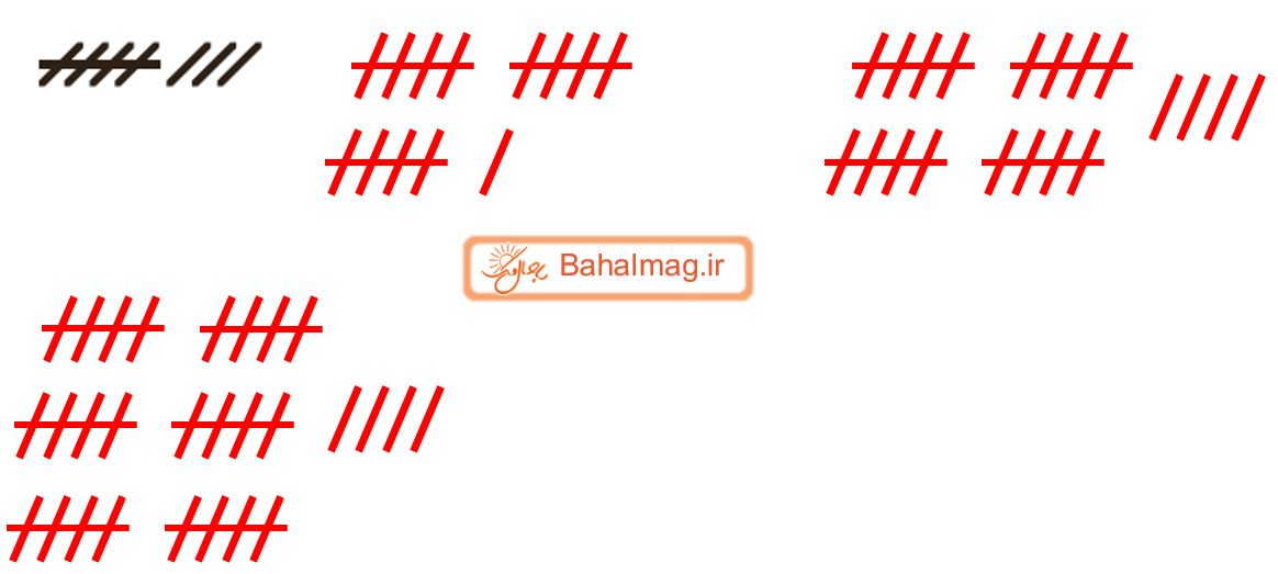 ریاضی دوم صفحه 13 کار در کلاس 2