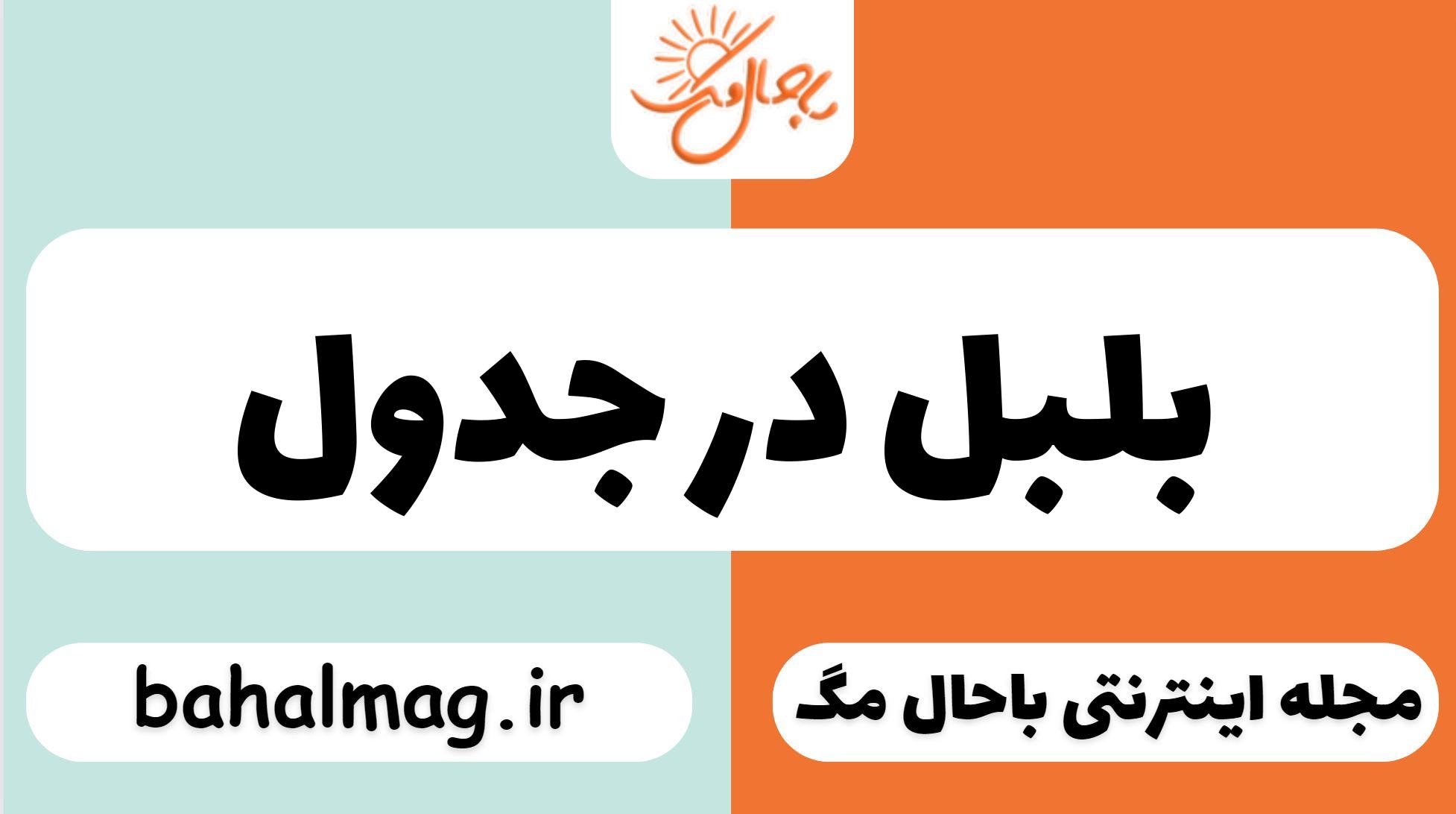 بلبل در جدول