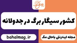 کشور سیگار برگ در جدولانه