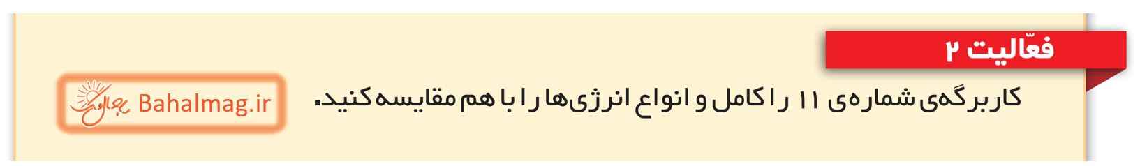 جواب فعالیت 2 صفحه 52 مطالعات ششم