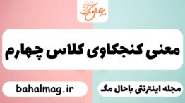 معنی کنجکاوی کلاس چهارم