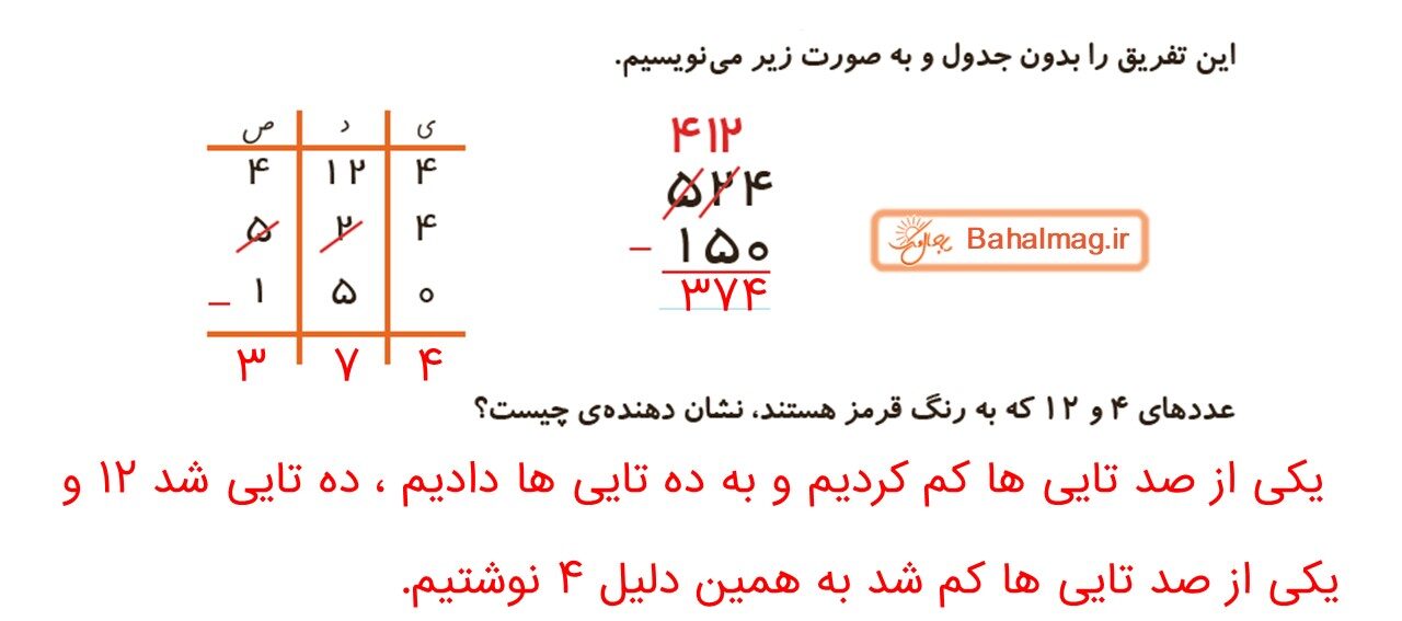 جواب صفحه 103 ریاضی دوم قسمت سوم