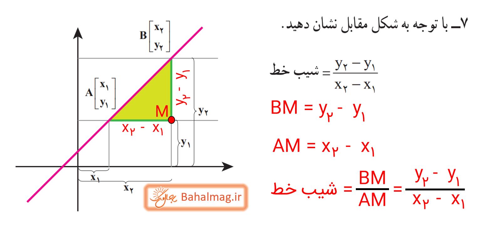جواب تمرین صفحه 106 و 107 ریاضی نهم قسمت 10