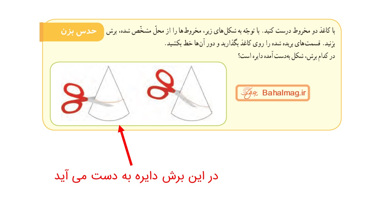 جواب صفحه 124 و 125 ریاضی سوم قسمت ششم